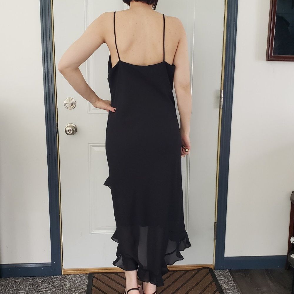 Y2K Black Cocktail Dress - Picture 3 of 4